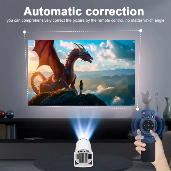 Miniproyector LED Hy300 Smart Android 11 - Imagen 3